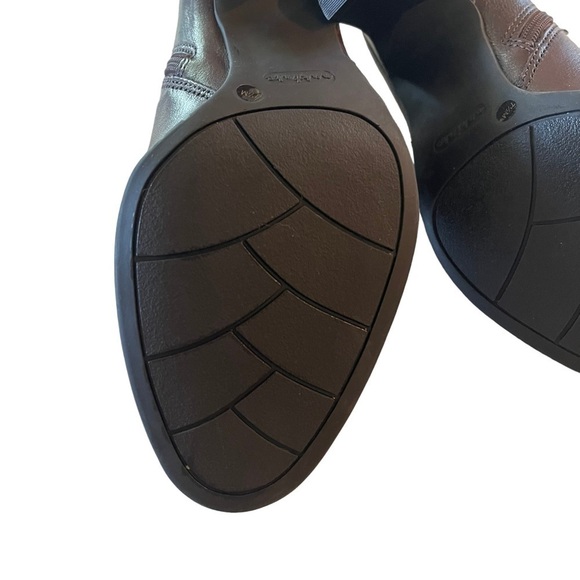 Nurture Danah Genuine Leather Ankle Boots size 7.5 brown side zip - Picture 8 of 14